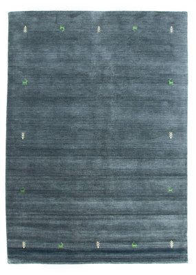 Tapis Gabbeh - Softy - 298 x 250 cm - bleu