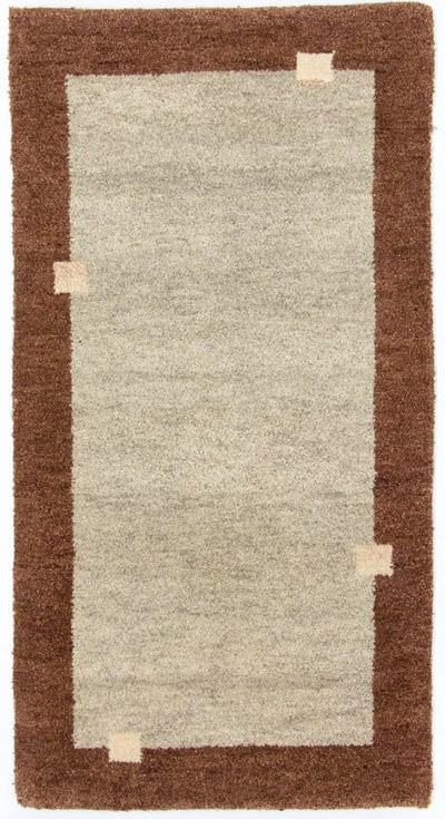 Tapis Gabbeh indien Tapis 72x135cm - Tapis en laine