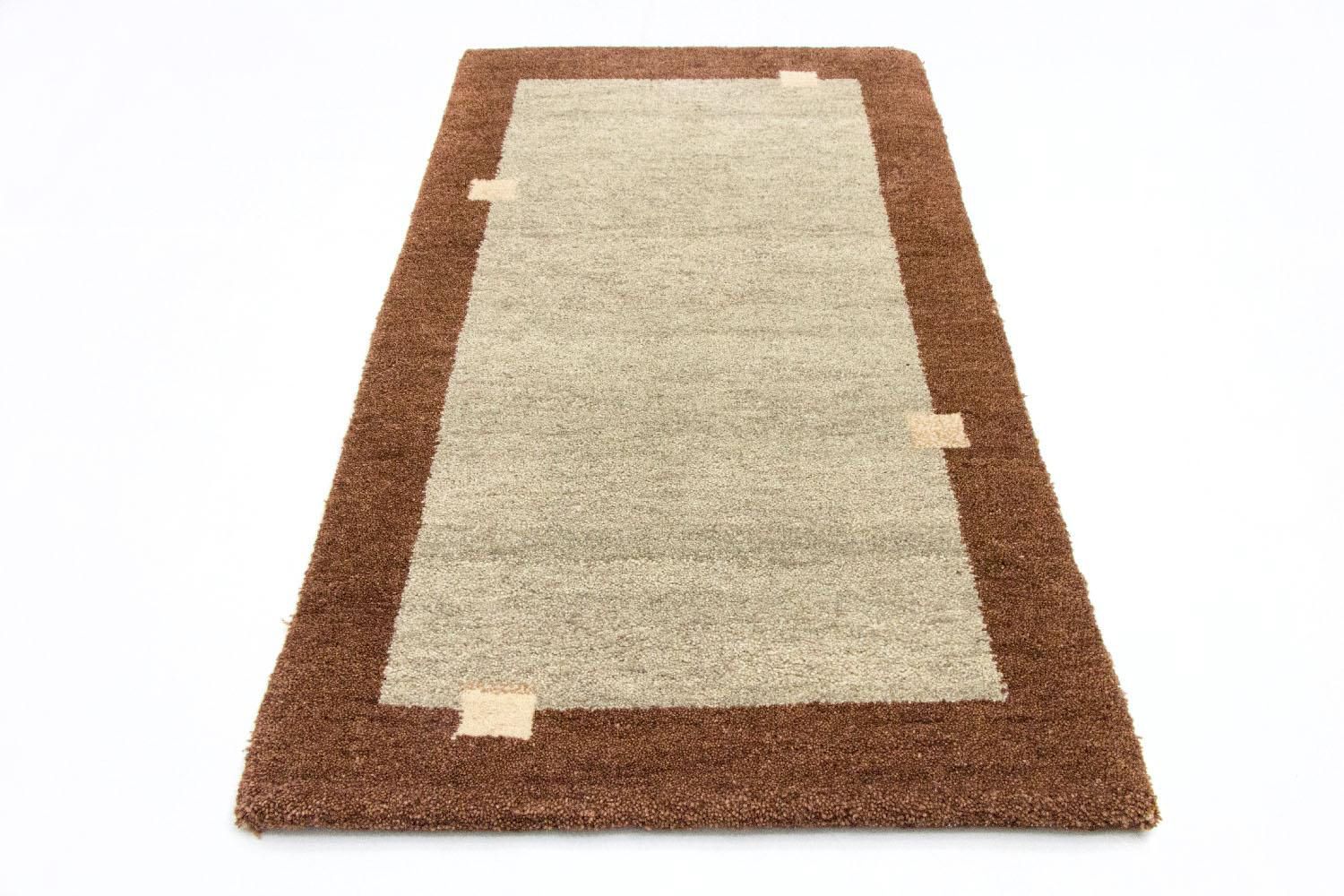 Tapis Gabbeh - Indus - 135 x 72 cm - beige