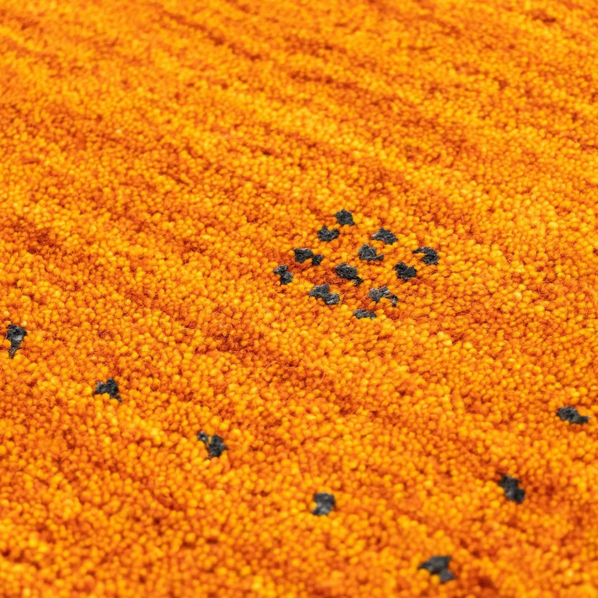 Tapis Gabbeh - Softy - 155 x 83 cm - orange