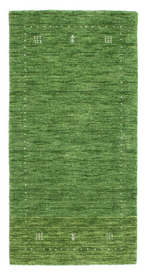 Tapis Gabbeh - Softy - 143 x 72 cm - vert