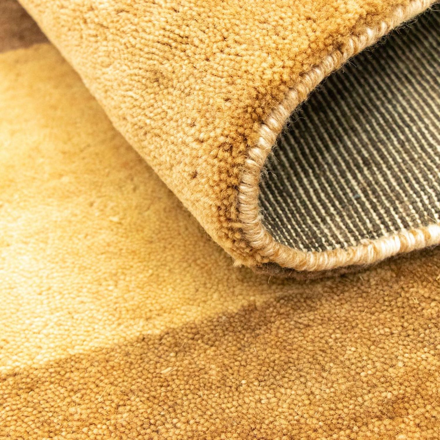 Tapis Gabbeh - Softy - 229 x 164 cm - beige foncé