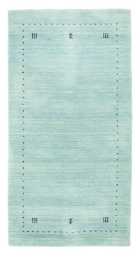 Tapis Gabbeh - Softy - 142 x 73 cm - bleu clair