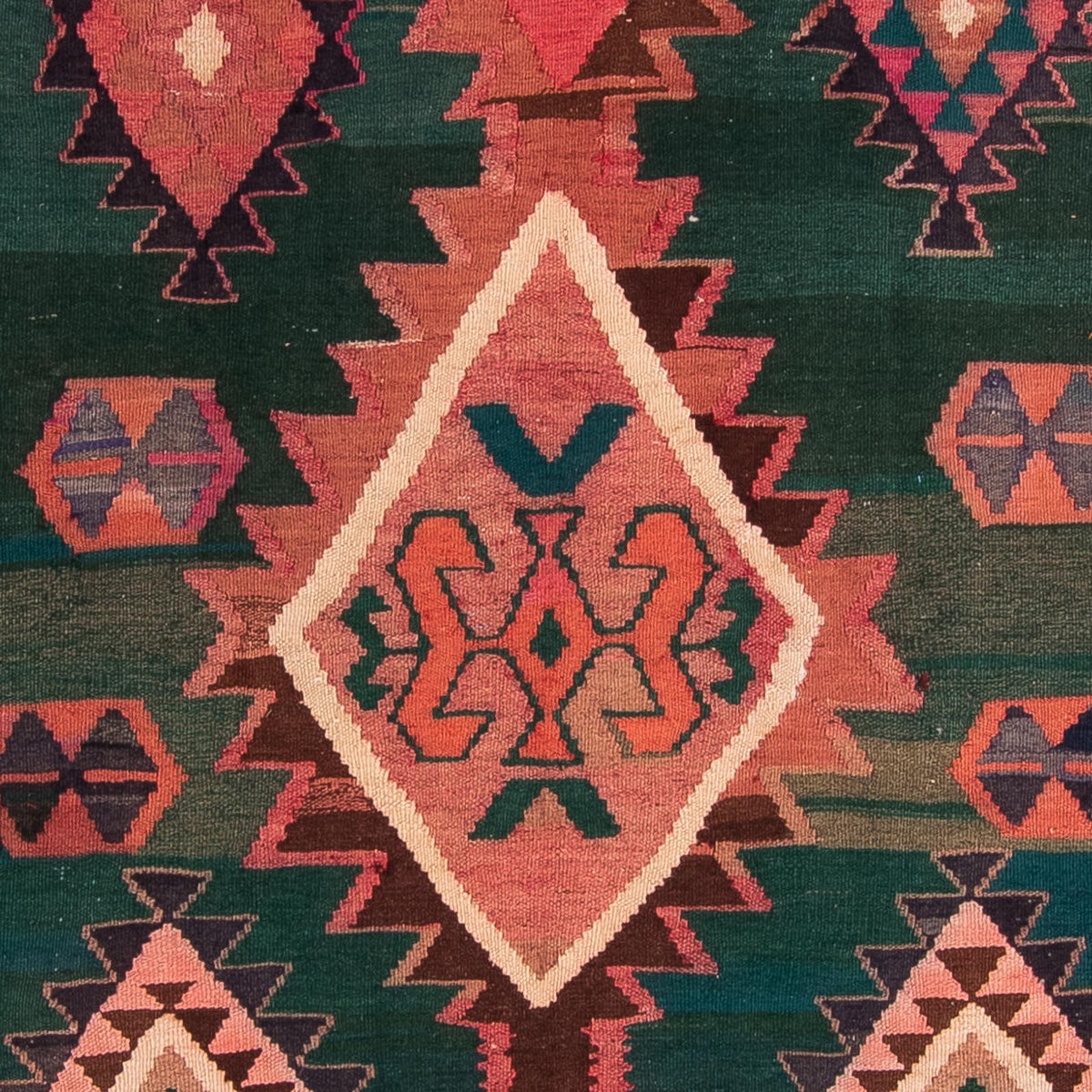 Tapis Kelim - Vieux - 310 x 175 cm - multicolore