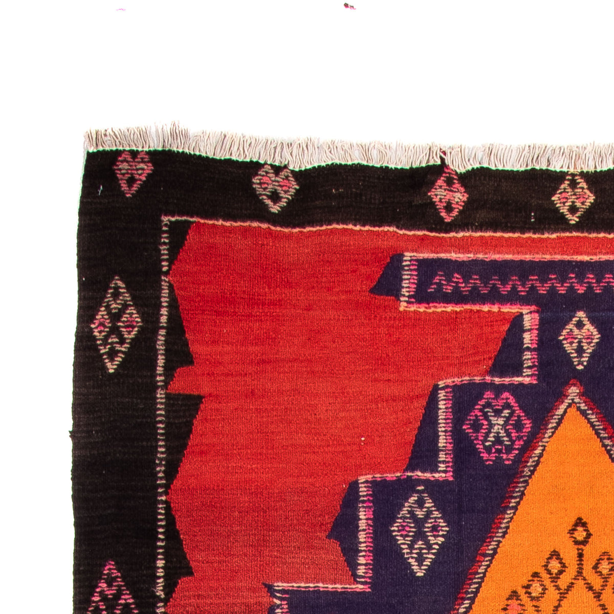 Kilim ancien Tapis 150x385cm