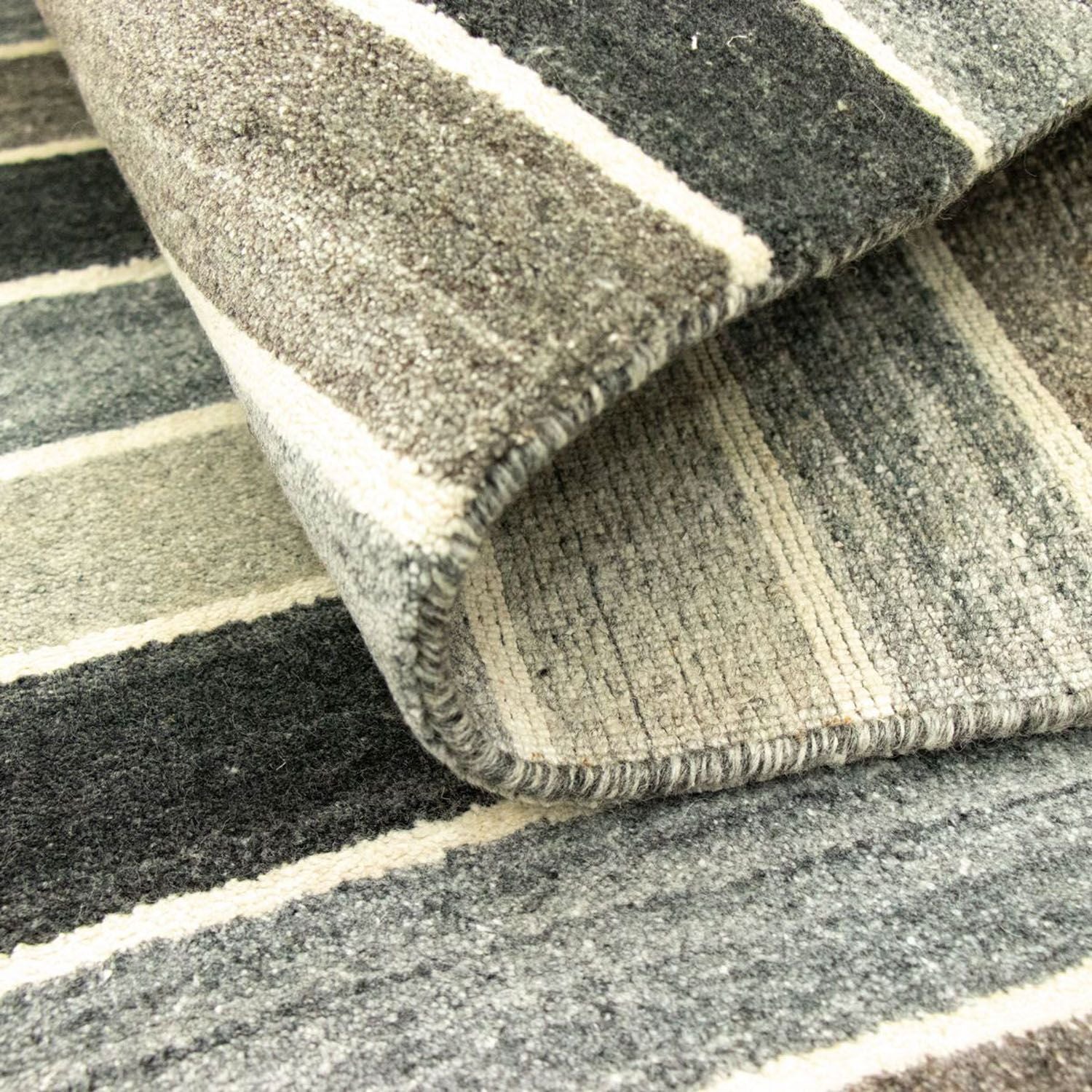 Tapis Gabbeh - Softy - 193 x 142 cm - gris