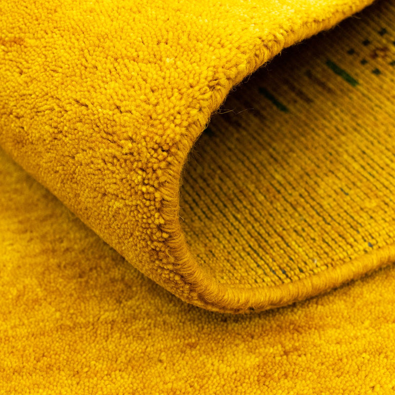 Tapis Gabbeh - Softy - 236 x 162 cm - or