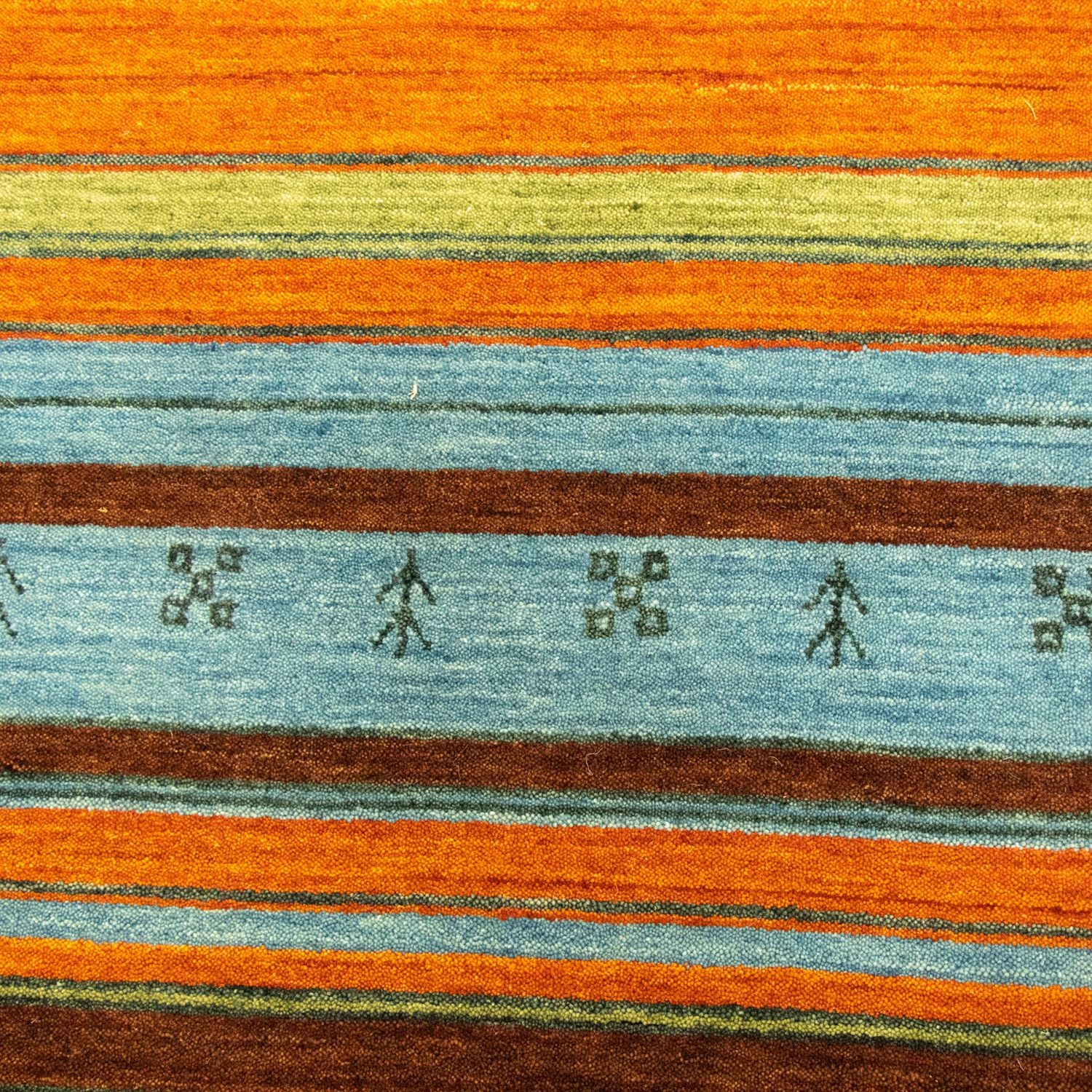 Tapis Gabbeh - Softy - 203 x 143 cm - colorée