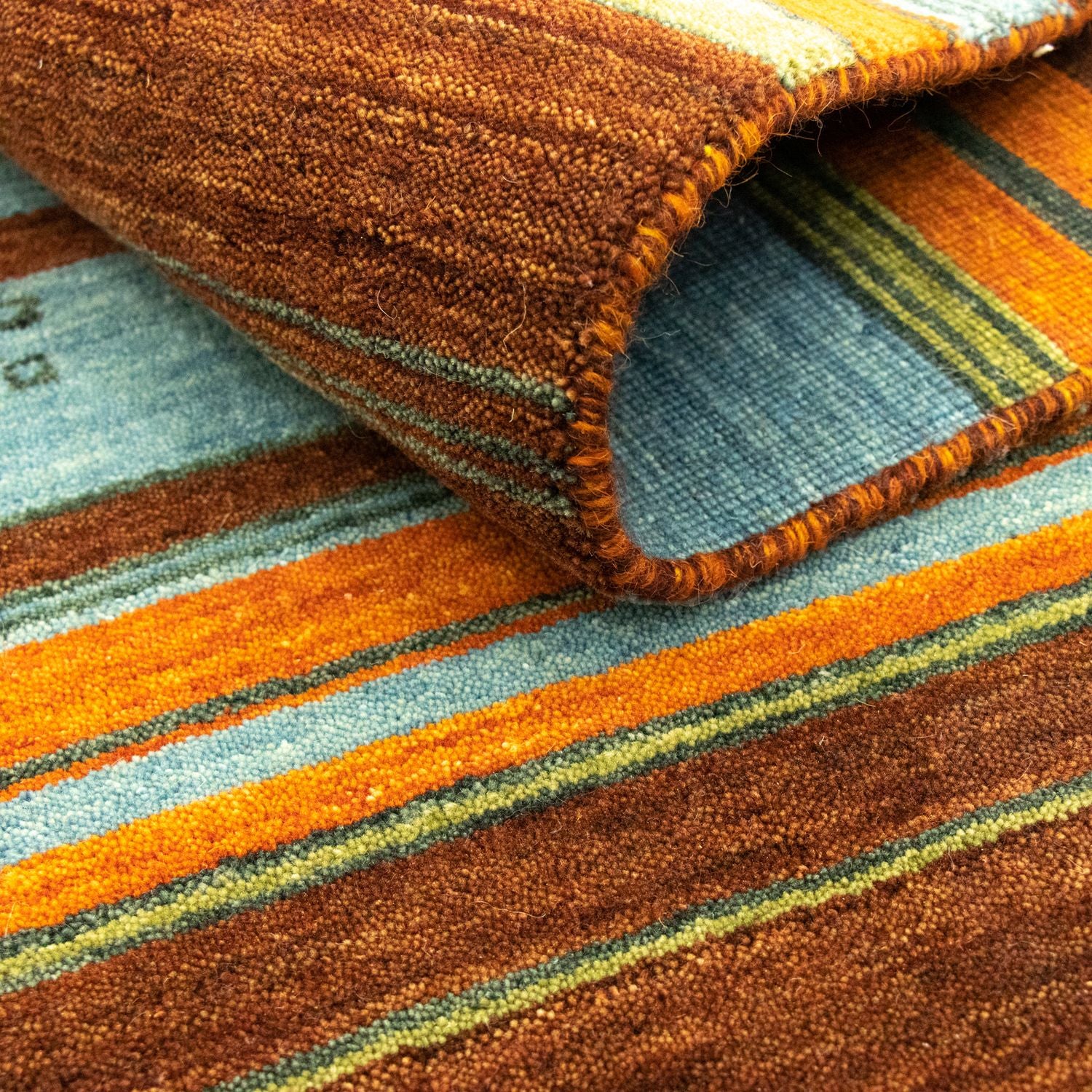 Tapis Gabbeh - Softy - 203 x 143 cm - colorée