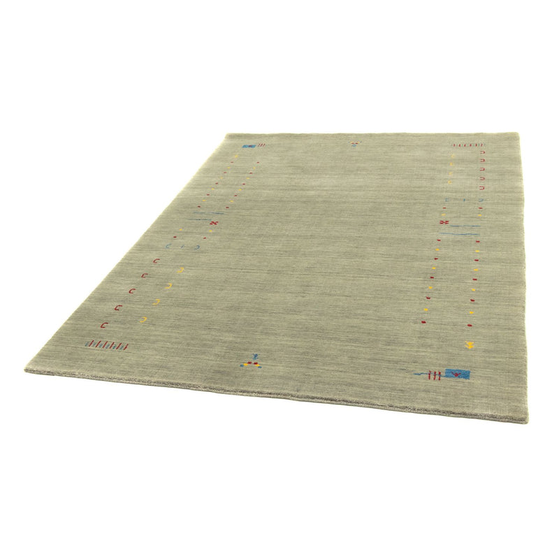 Tapis Gabbeh - Softy - 202 x 143 cm - argent