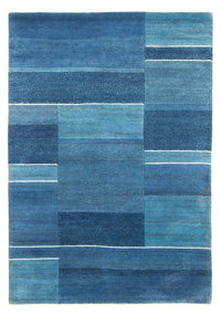 Tapis Népalais - 181 x 123 cm - bleu