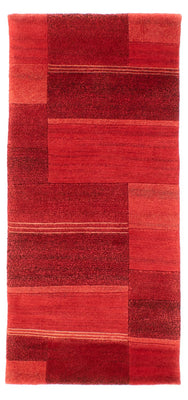 Tapis de couloir Tapis Népalais - 142 x 72 cm - rouge