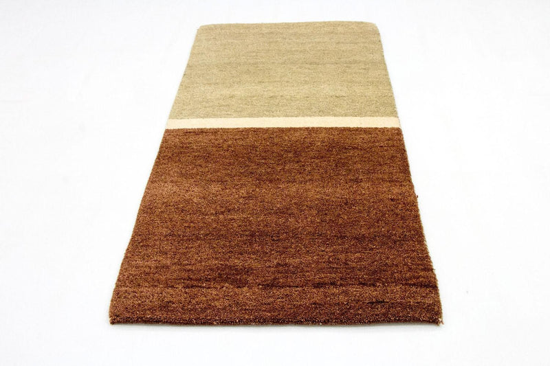 Tapis Gabbeh - Indus - 140 x 71 cm - multicolore