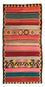 Tapis de couloir Tapis Kelim - Vieux - 250 x 120 cm - multicolore