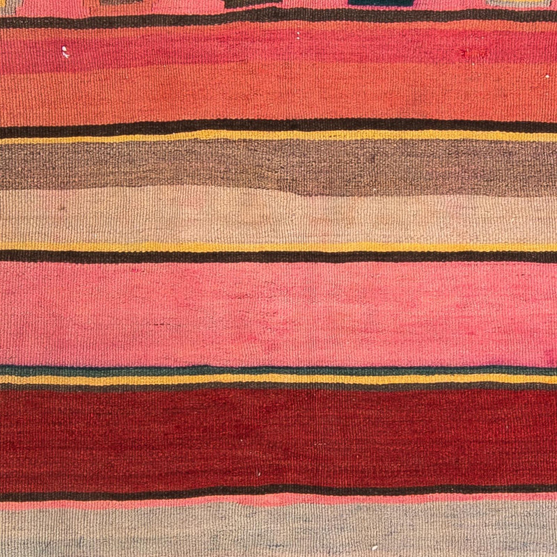 Tapis de couloir Tapis Kelim - Vieux - 250 x 120 cm - multicolore