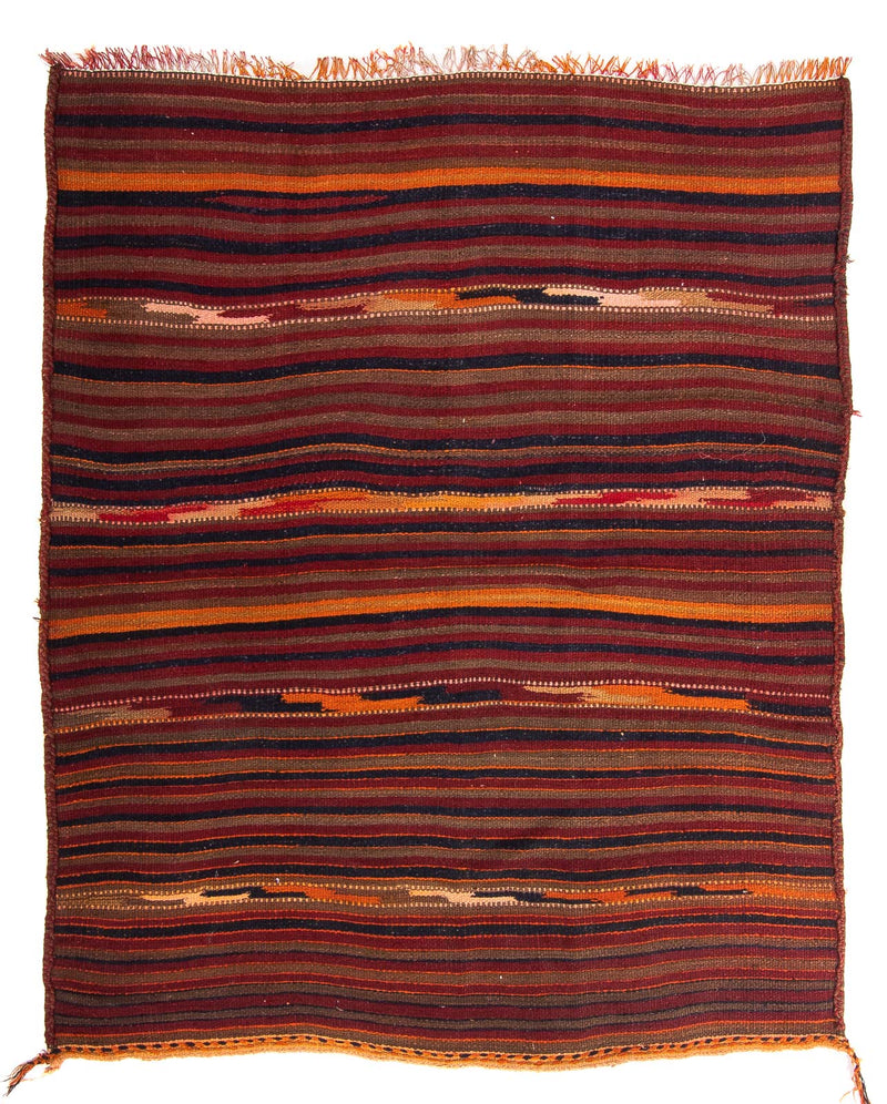 Tapis Kelim - Vieux - 170 x 145 cm - multicolore