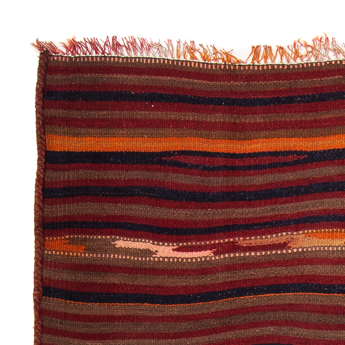 Tapis Kelim - Vieux - 170 x 145 cm - multicolore