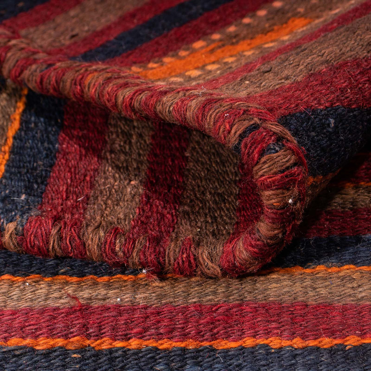 Tapis Kelim - Vieux - 170 x 145 cm - multicolore