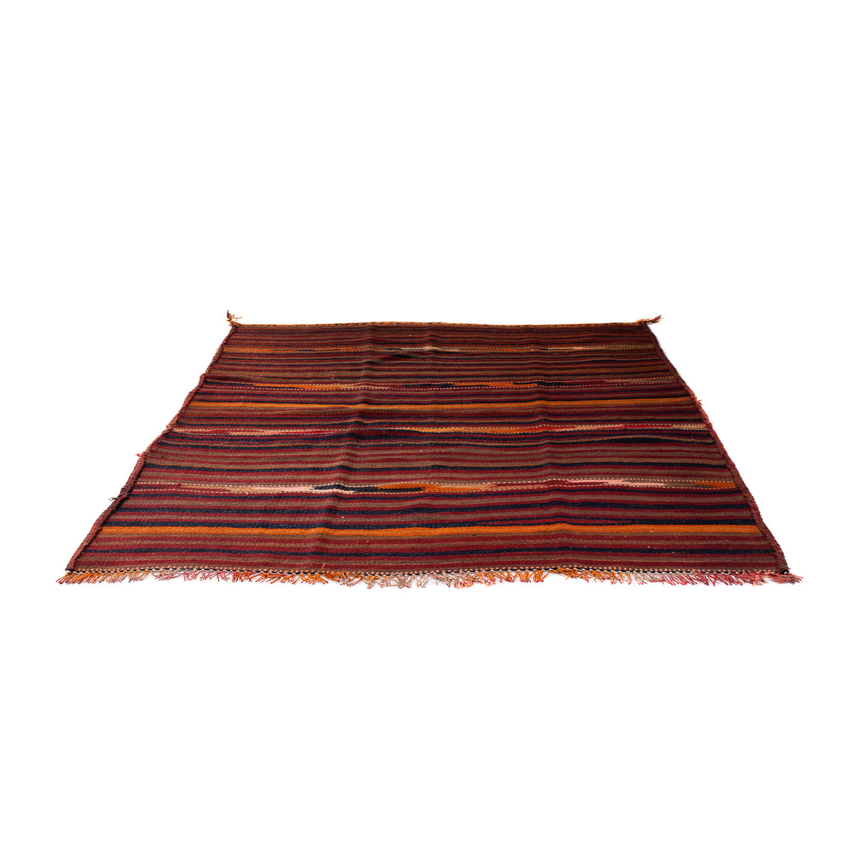 Tapis Kelim - Vieux - 170 x 145 cm - multicolore