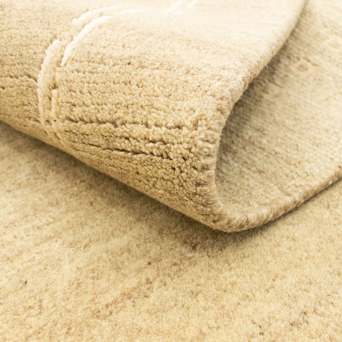 Tapis Népalais - 181 x 119 cm - naturel