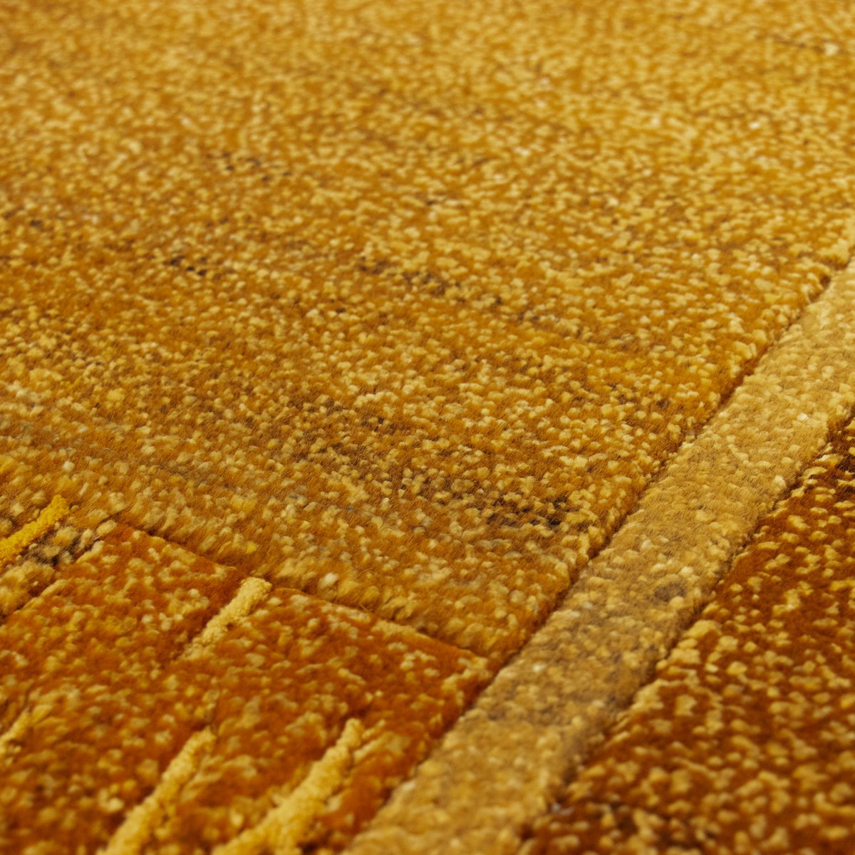 Tapis Népalais - 140 x 72 cm - orange