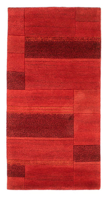 Tapis Népalais - 138 x 72 cm - rouge