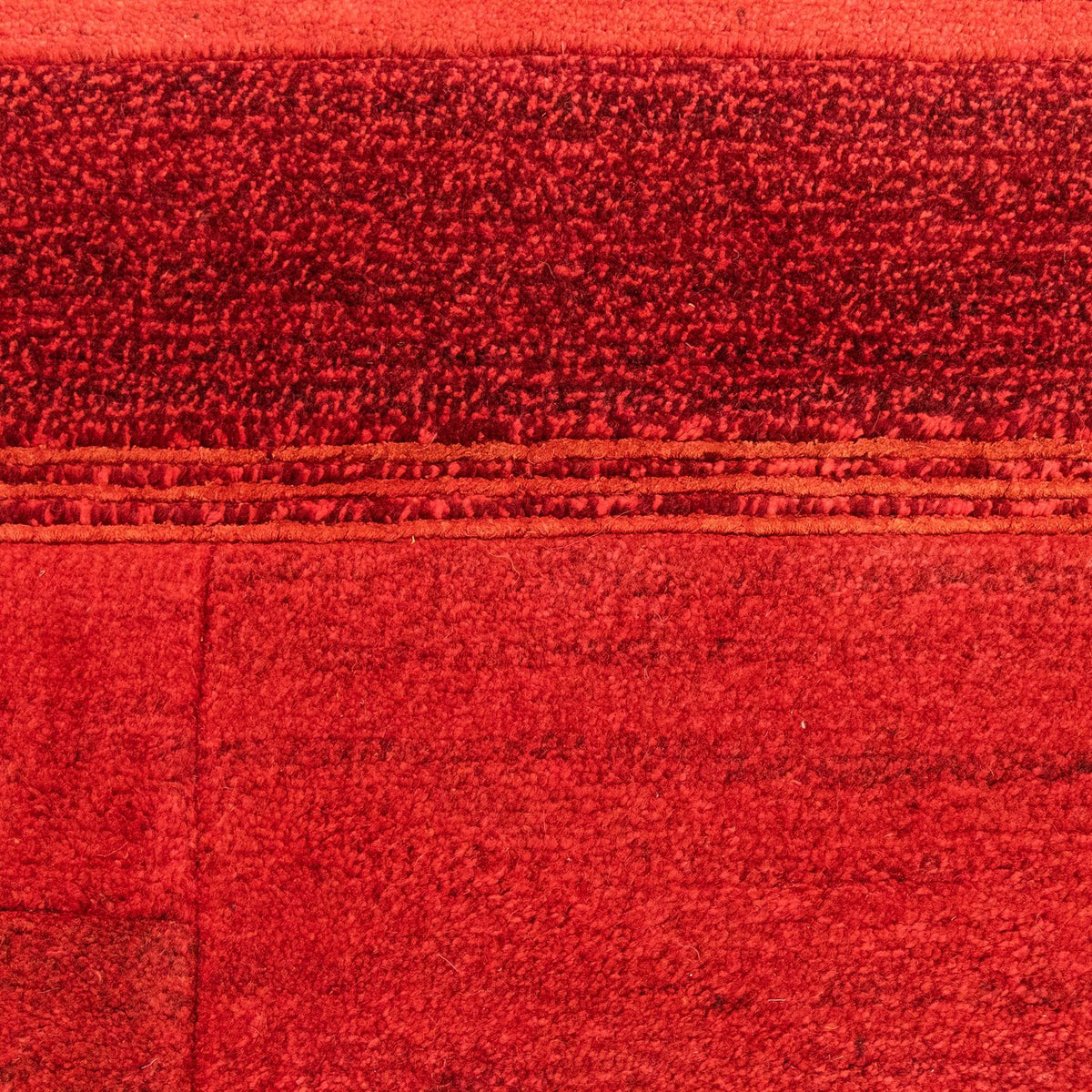 Tapis Népalais - 138 x 72 cm - rouge
