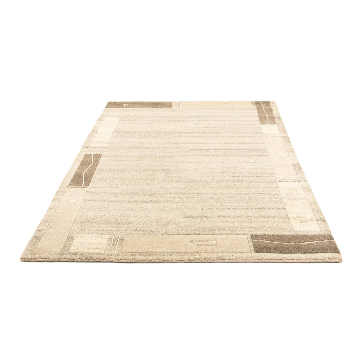 Tapis Népalais - 196 x 144 cm - naturel