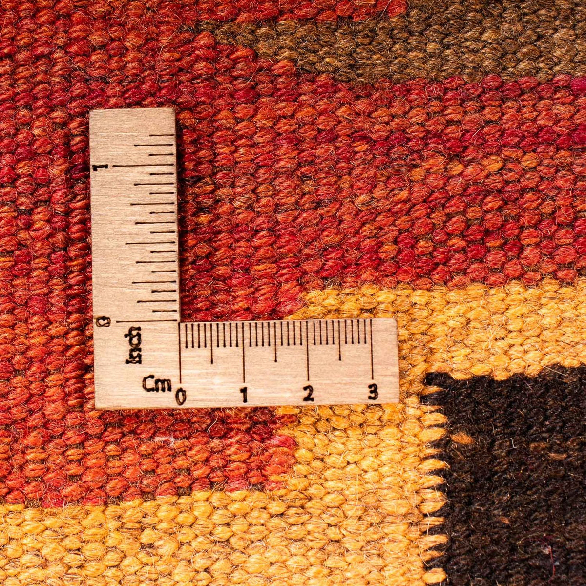 Tapis de couloir Tapis Kelim - Vieux - 320 x 140 cm - multicolore