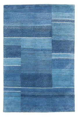 Tapis Népalais - 181 x 121 cm - bleu