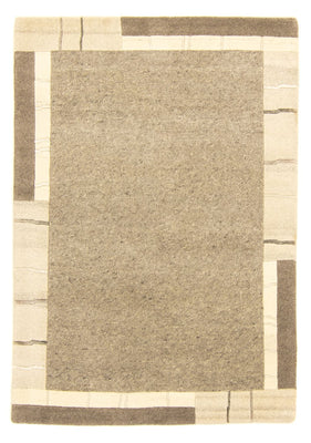 Tapis Népalais - 185 x 128 cm - gris