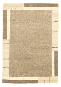Tapis Népalais - 185 x 128 cm - gris