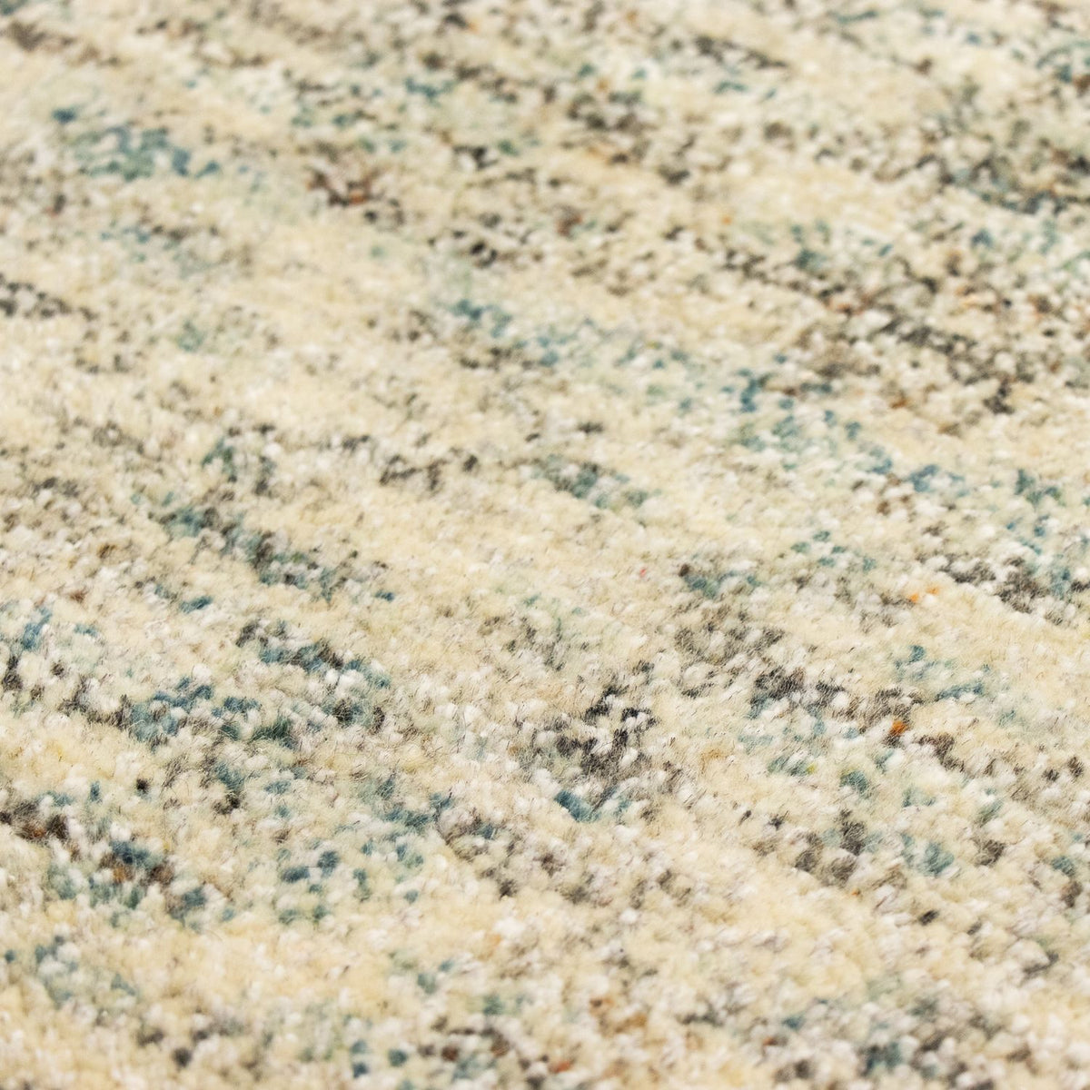 Tapis Népalais - 141 x 73 cm - gris