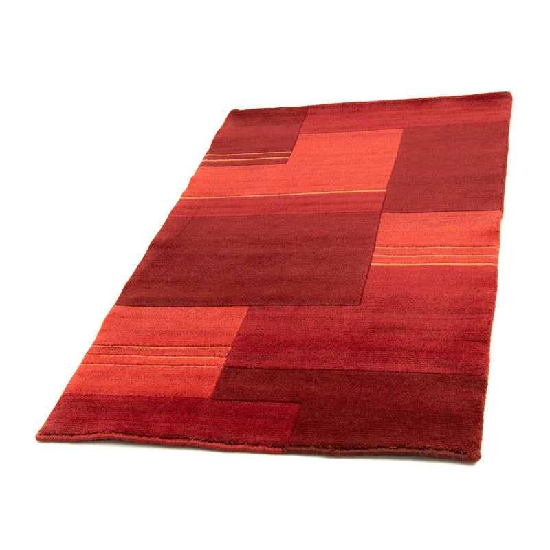 Tapis Népalais - 163 x 91 cm - rouge