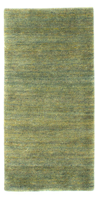 Tapis Népalais - 139 x 74 cm - vert