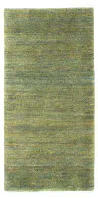 Tapis Népalais - 139 x 74 cm - vert