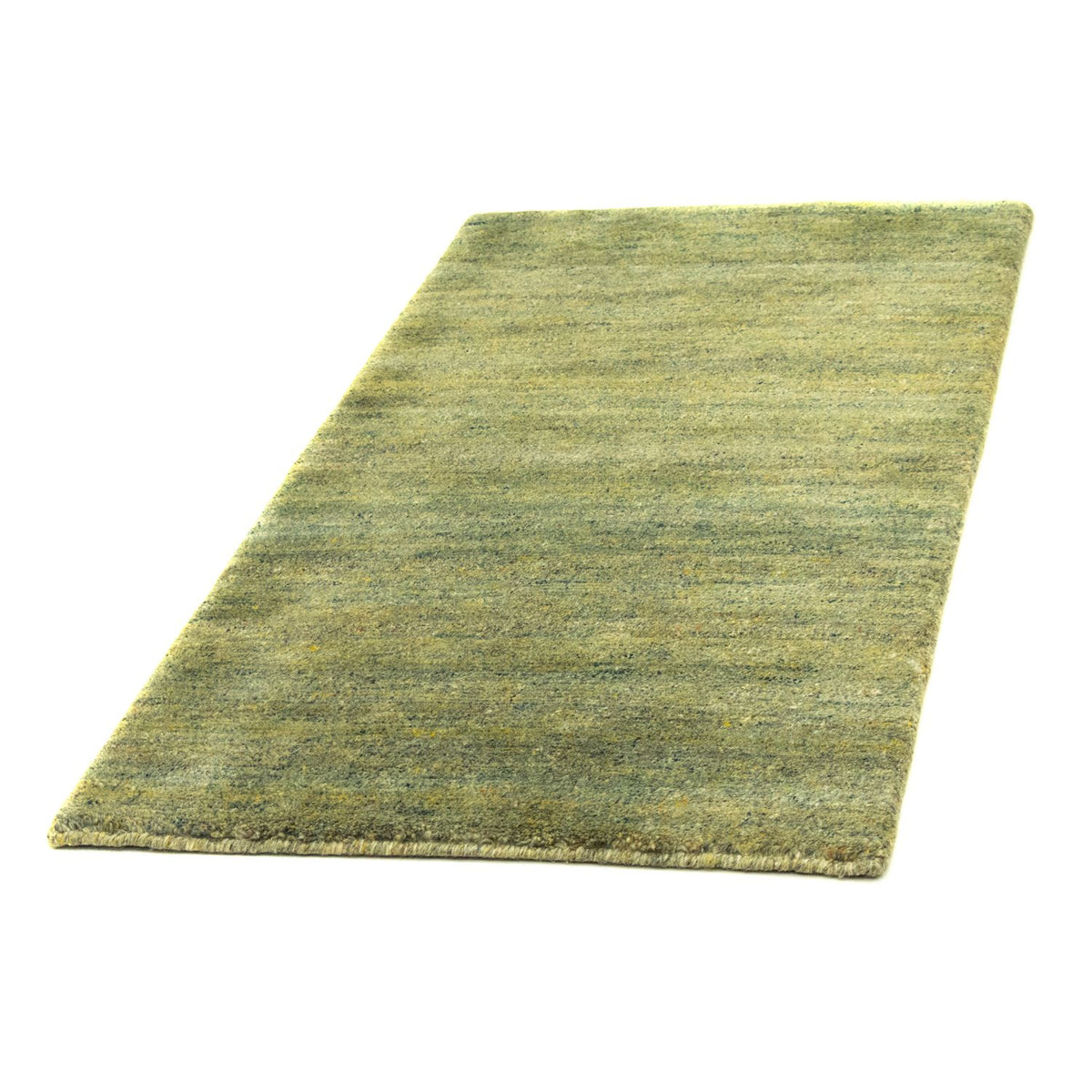 Tapis Népalais - 139 x 74 cm - vert