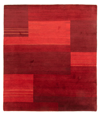 Tapis Népalais - 282 x 249 cm - rouge