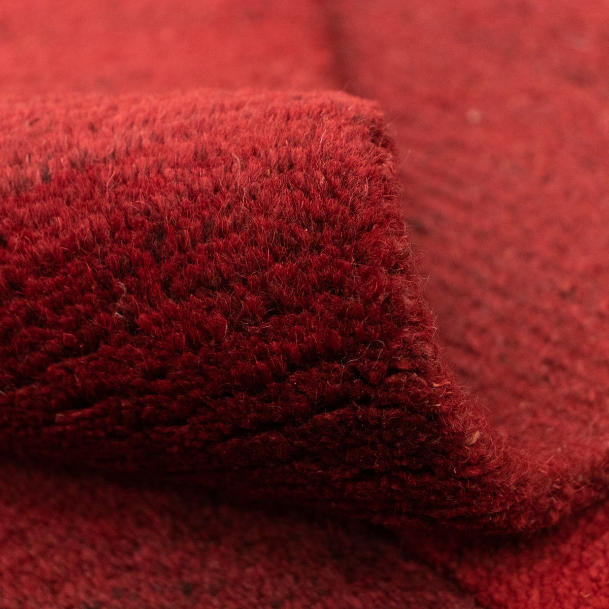 Tapis Népalais - 282 x 249 cm - rouge