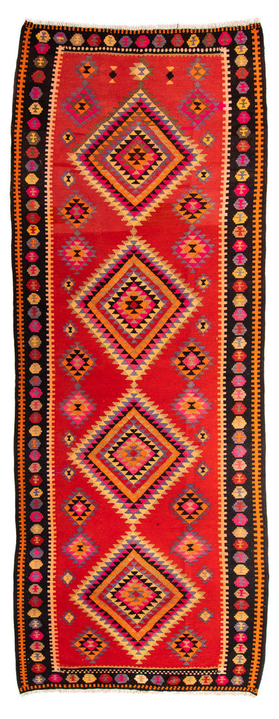 Kilim ancien Tapis 155x400cm