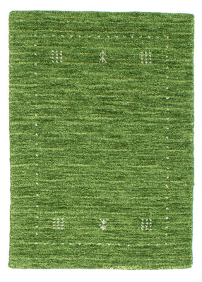 Tapis Gabbeh - Softy - 88 x 62 cm - vert