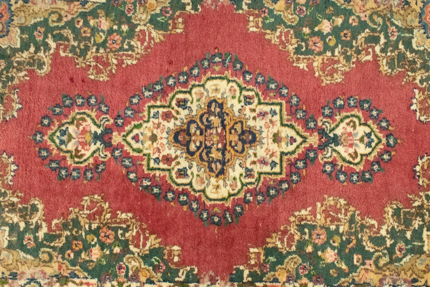 Tapis persan - Classique - 131 x 83 cm - rouge