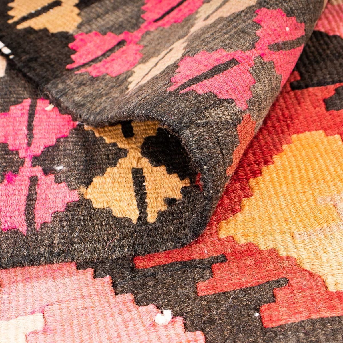 Tapis de couloir Tapis Kelim - Vieux - 275 x 150 cm - multicolore