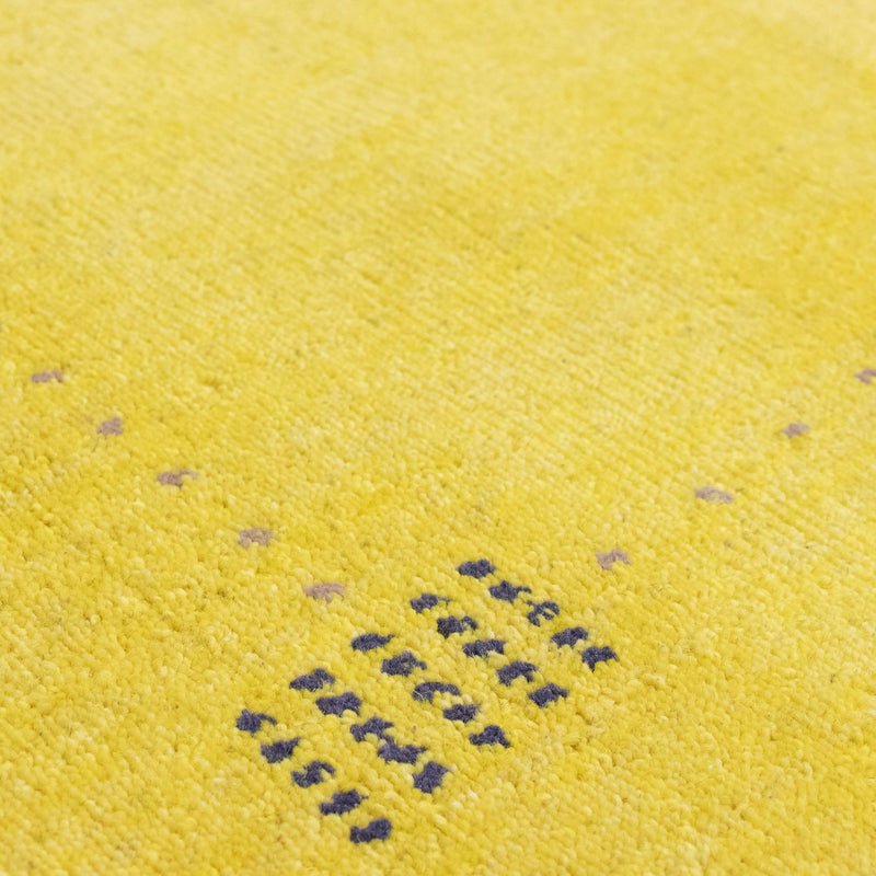 Tapis Gabbeh - Softy - 230 x 165 cm - jaune