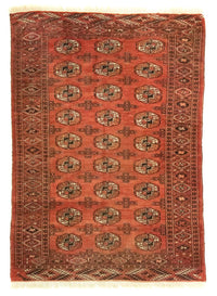 Tapis Turkaman - 174 x 128 cm - rouge