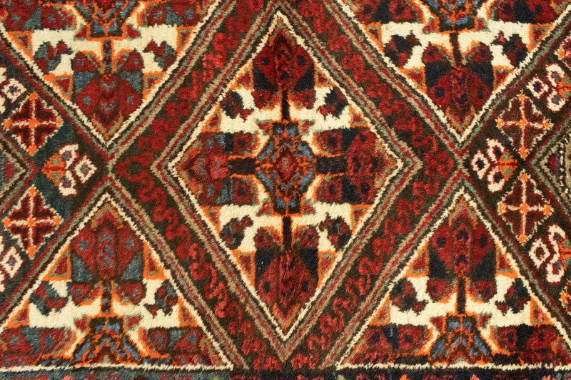 Tapis persan - Nomadic - 144 x 98 cm - rouge