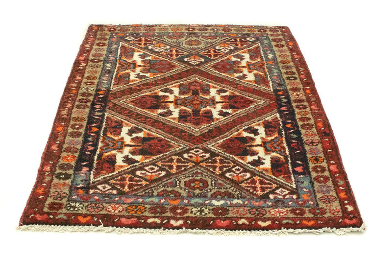 Tapis persan - Nomadic - 144 x 98 cm - rouge