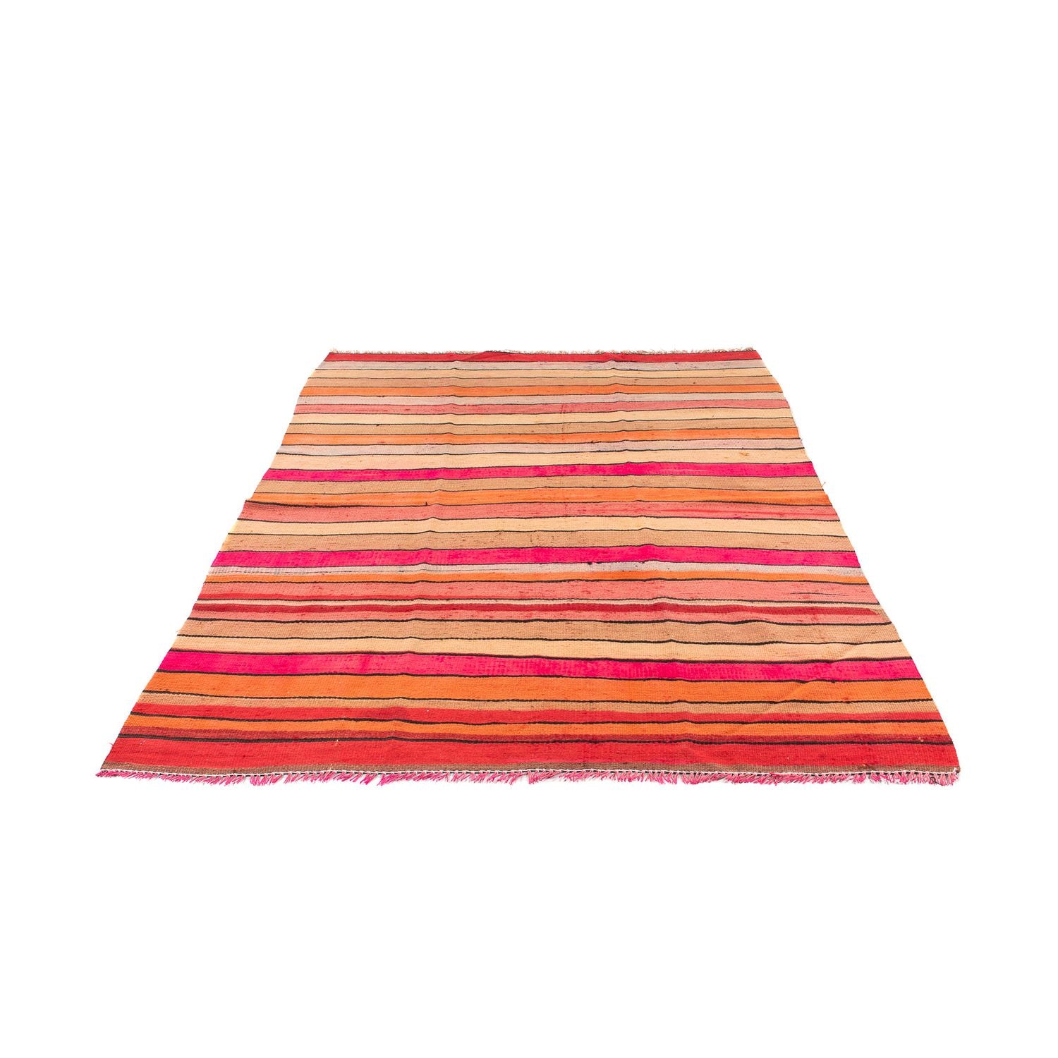 Tapis Kelim - Vieux - 200 x 135 cm - multicolore