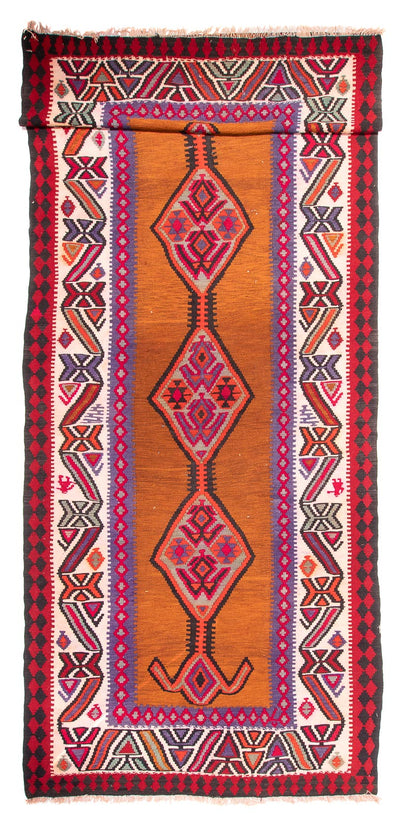 Kilim ancien Tapis 185x520cm