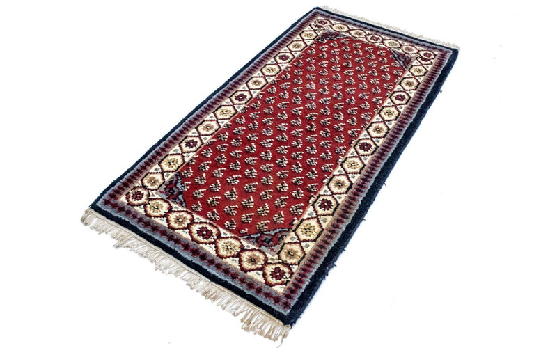 Tapis oriental - 160 x 90 cm - rouge